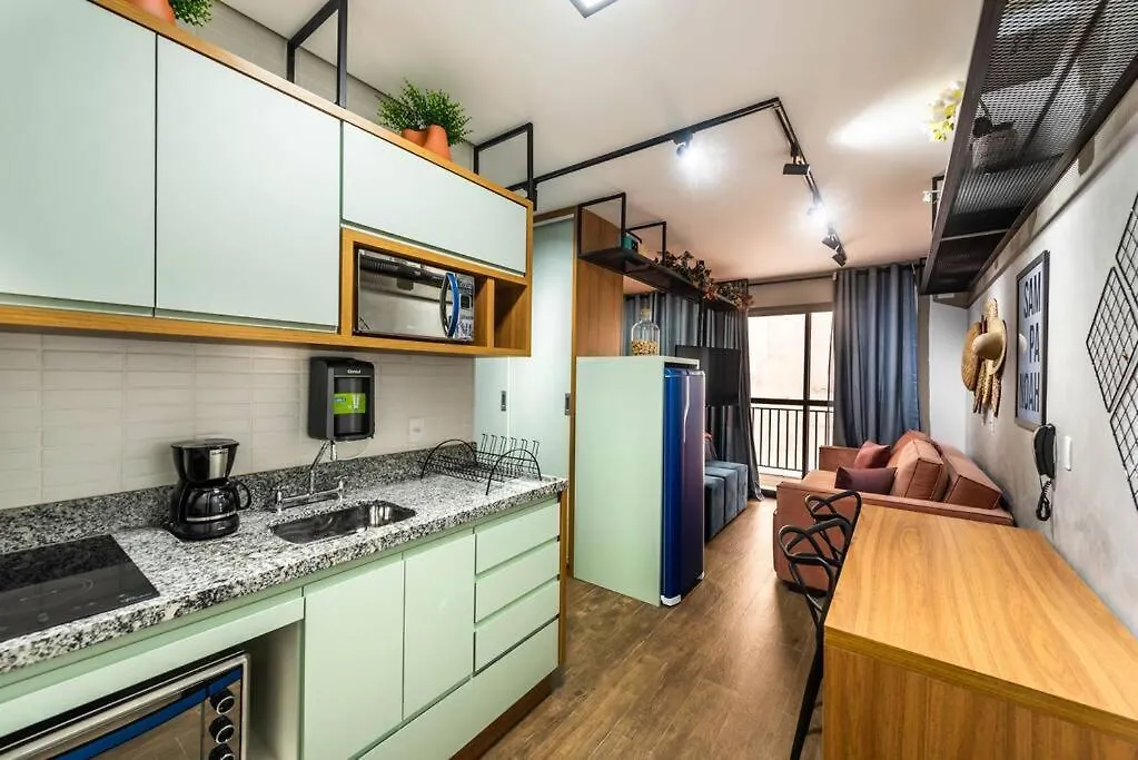 Ferienwohnung Hakaza Noah 93 - Studio No Centro De São Paulo